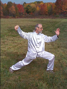 Bill VandenBoom doing T'ai Chi